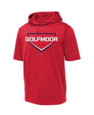 Sport-Wick Fleece Short Sleeve Hooded Pullover